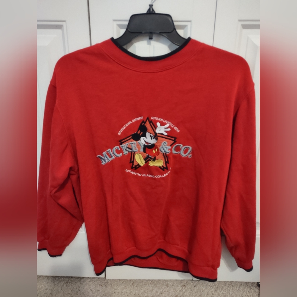Mickey mouse vintage crew neck